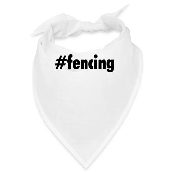 Fechten Fechter Fechtsport Fecht Trainer Club - Bandana - Weiß - Vorne