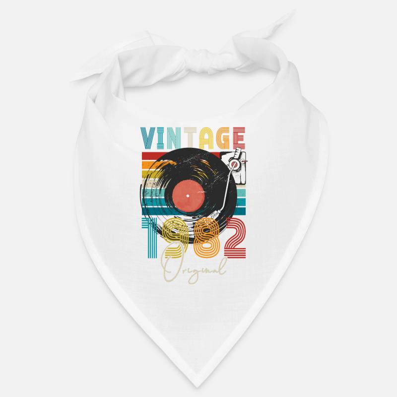 1982 Anniversaire - Bandana - blanc