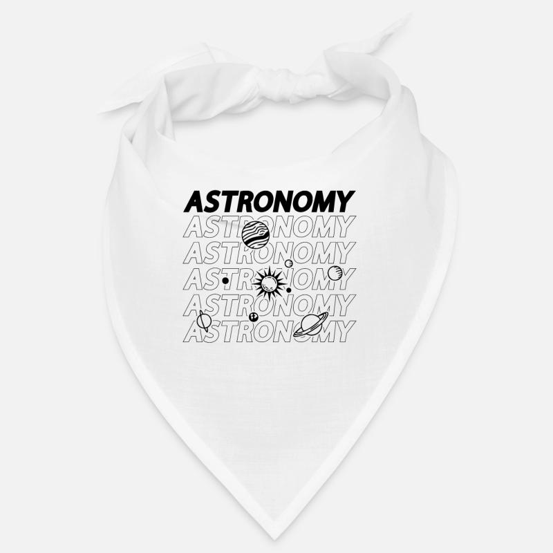 Amateurs d’astronomie Univers Science Étoiles spatiales Bandana