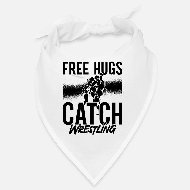 Free Hugs Catch Lutteur Combat Grappling Bandana