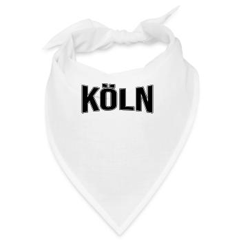 Köln - Bandana - Weiß - Vorne
