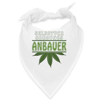 HANF SELBSTVERSORGUNGS ANBAUER - Bandana - Weiß - Vorne