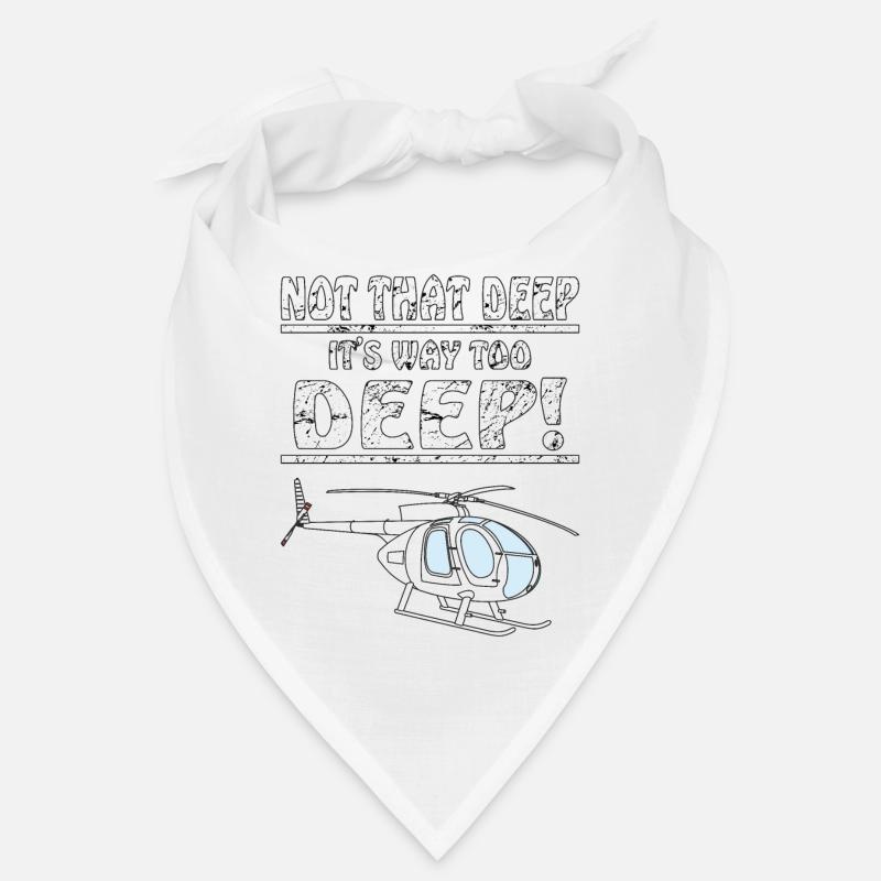 HELICOPTER NOT THAT DEEP Bandana