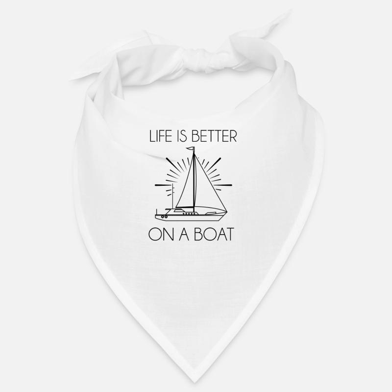 Life Is Better On A Boat Bandana