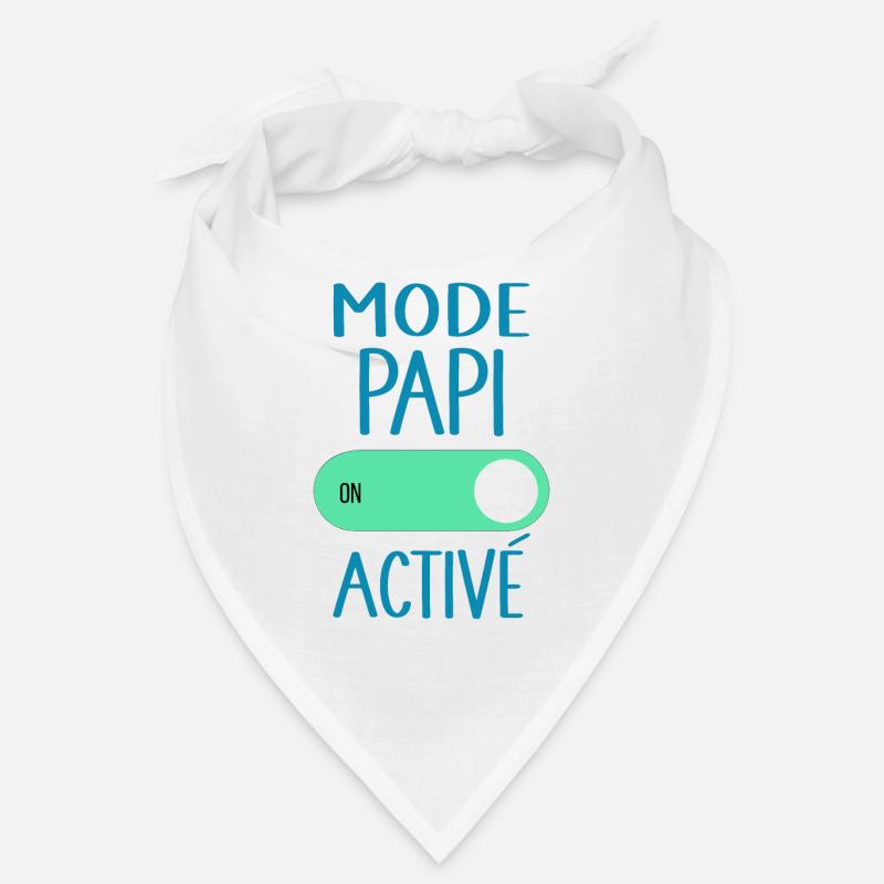 Mode Papi Activé Idée Cadeau Annonce Grossesse Bandana