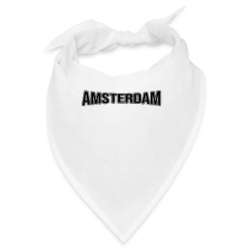 Amsterdam - Bandana - Weiß - Vorne