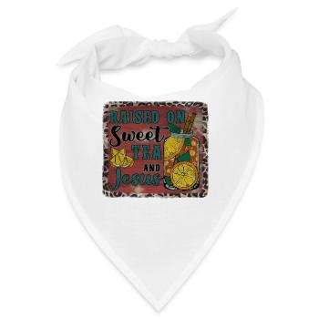 Country Musik ländlich Landei Countrymusiker Mom - Bandana - Weiß - Vorne