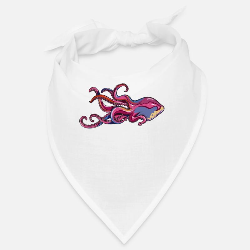 Octopus 8 poor tentacles squid fan lover Bandana