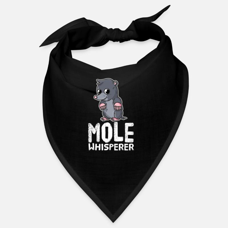 Funny Mole Lover Mole Whisperer Bandana