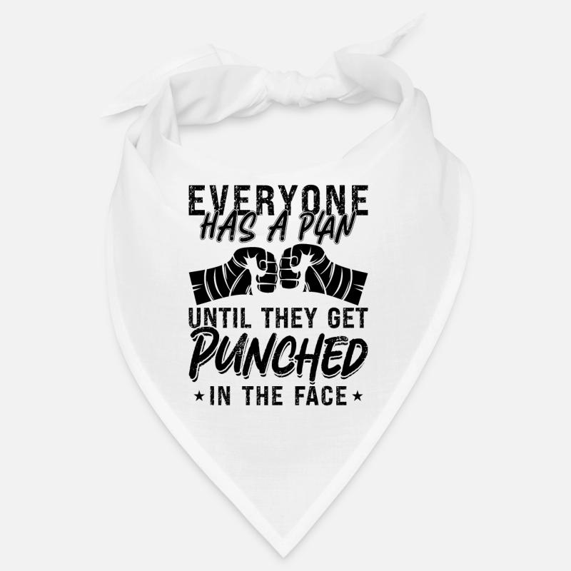 Muay Thai Everyone Has A Plan Thai Boxing Fighter Bandana