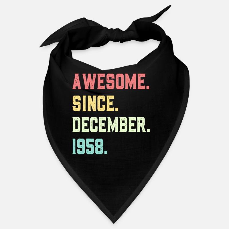Awesome Since December 1958 Bandana