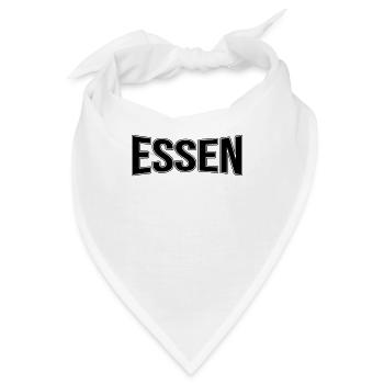 Essen - Bandana - Weiß - Vorne