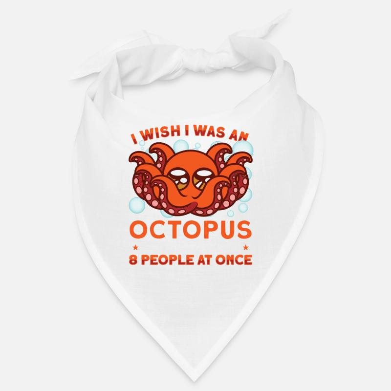 Octopus Animaux marins Créature marine Calmar Poison Bandana