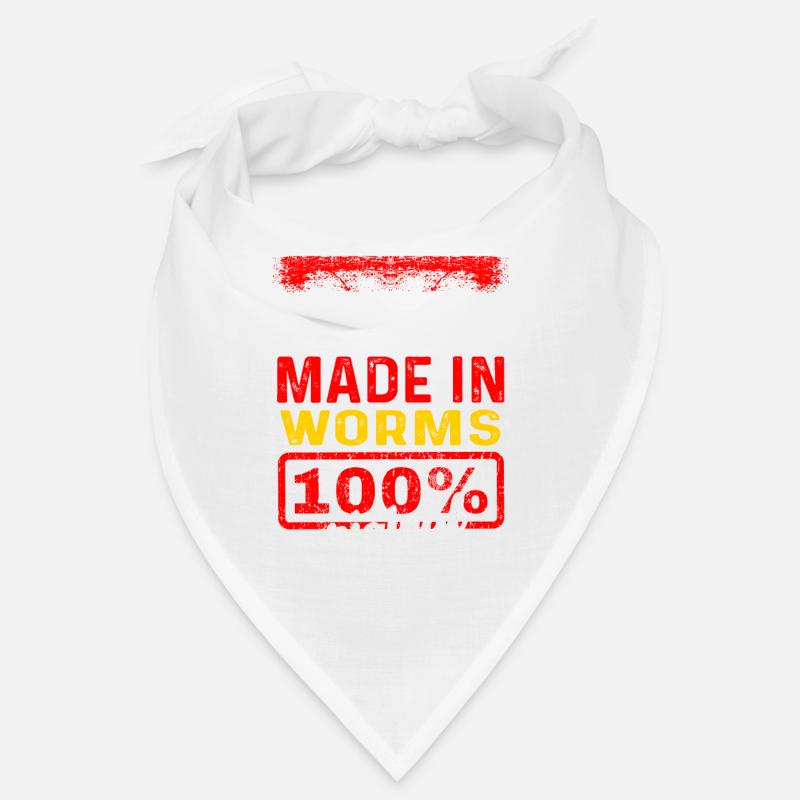 Worms Wormser Geschenk Bandana