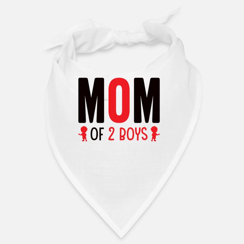 Mama Von Zwei Jungs Mutter Muttertag Bandana