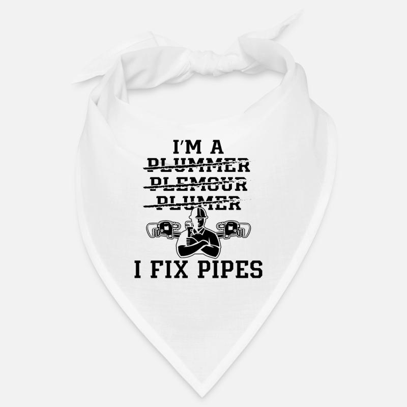 I'm A I Fix Pipes Plumber Plumbing Pipe Plumbers Bandana