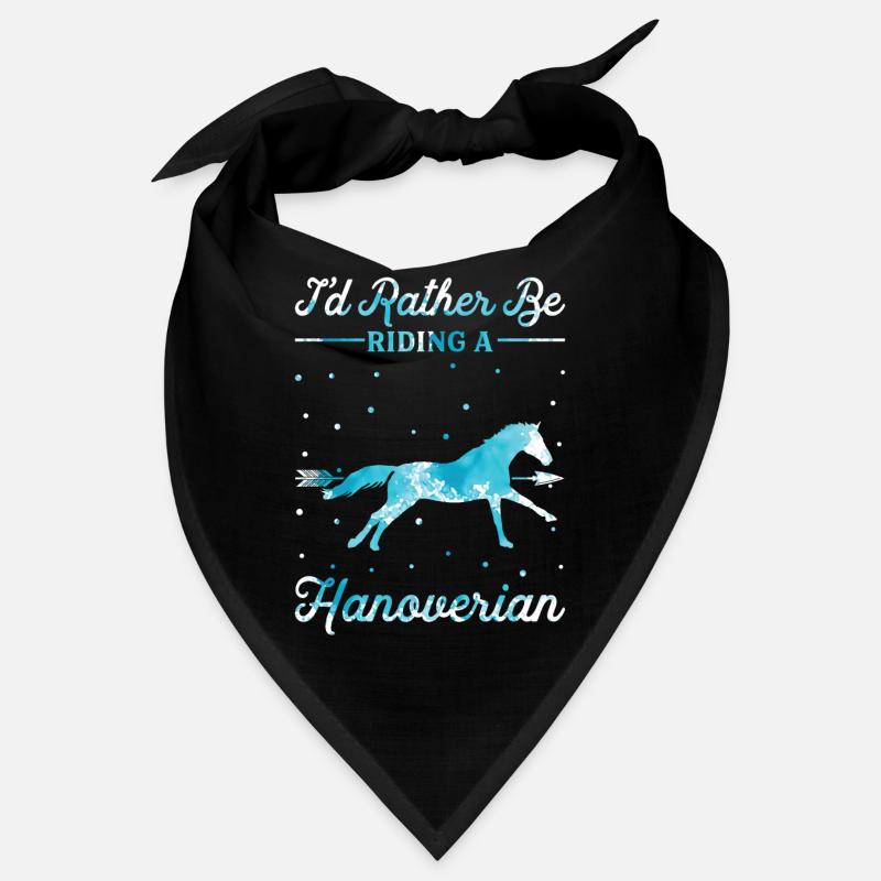 Monter un cheval hanovrien Bandana