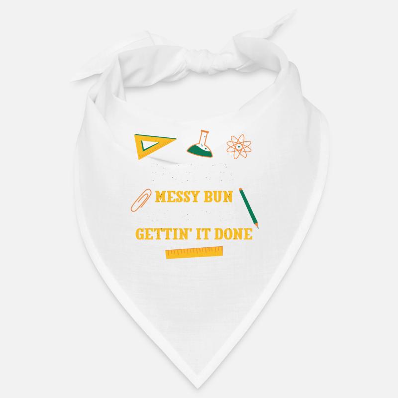 Pasta Messy Bun Lesson Plans Funny Teacher Humor Bandana
