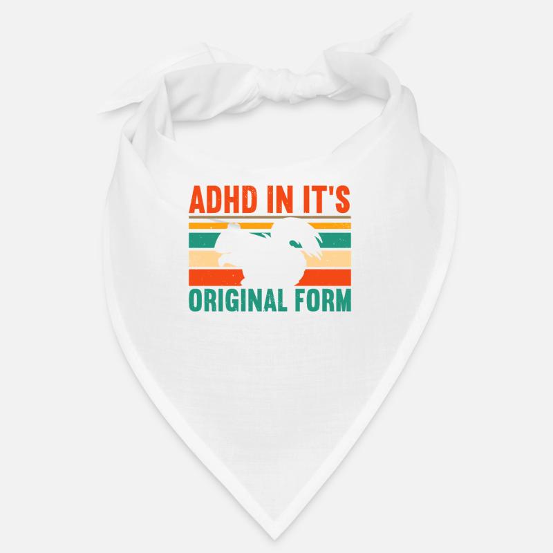 ADHD In Its Adhd Awareness Squirrel Bandana