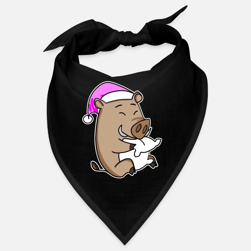 Sanglier avec oreiller et bonnet de couchage Bandana