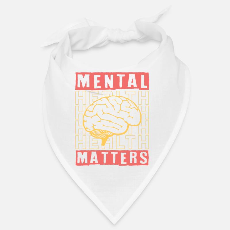 Sensibilisation à la santé mentale Dépression Suicide Prévenir Bandana
