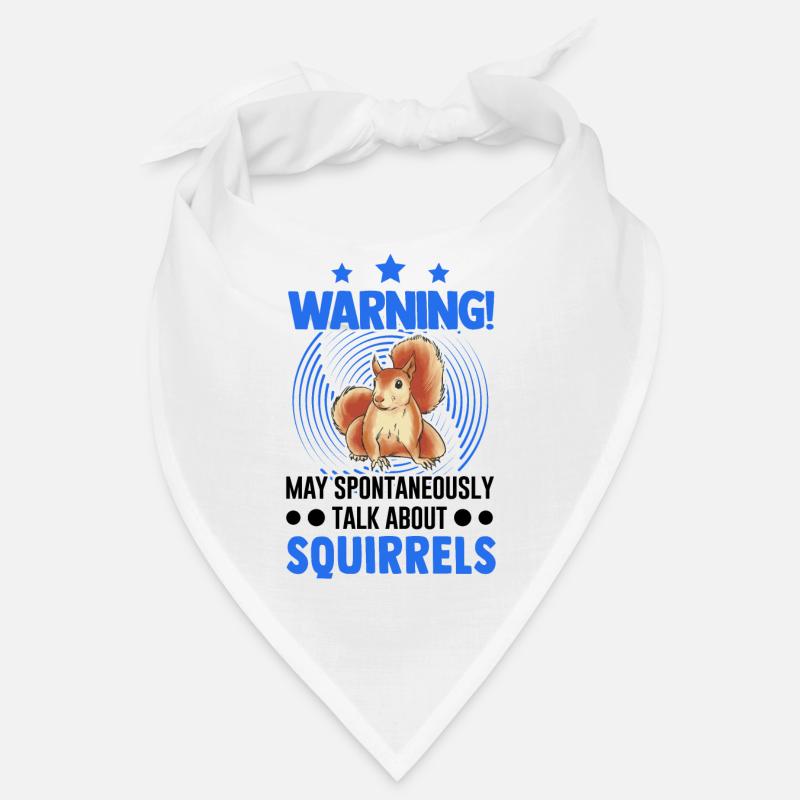Warnung Eichhörnchen Grauhörnchen Bandana