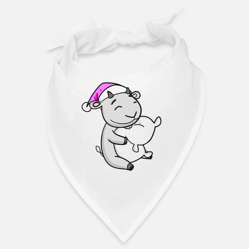 Goat with pillow and sleeping cap Bandana