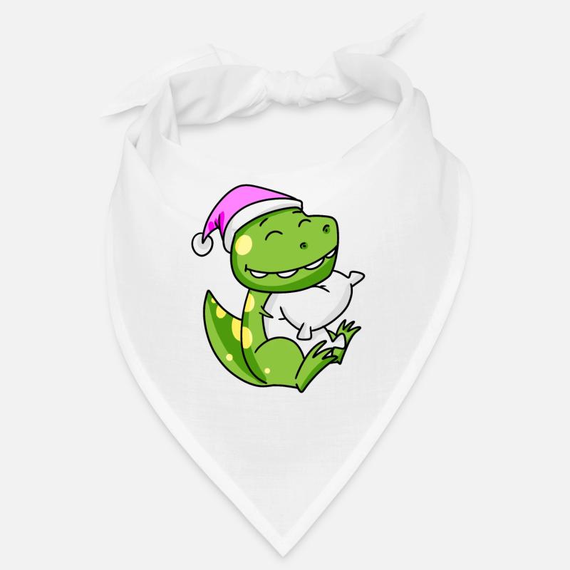 Dinosaur with pillow and sleeping cap Bandana