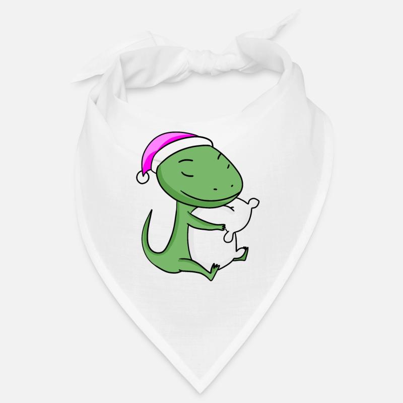 Lizard with pillow and sleeping cap Bandana