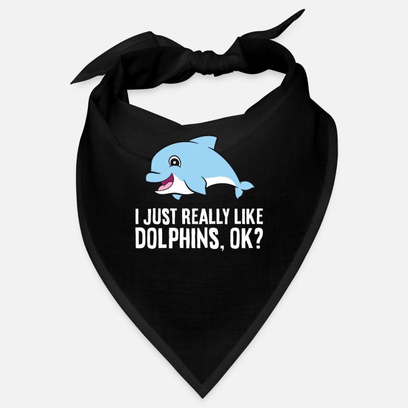 J’aime vraiment les dauphins Bandana