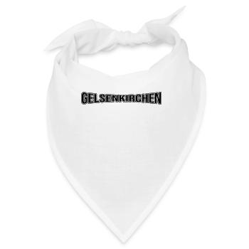 Gelsenkirchen - Bandana - Weiß - Vorne