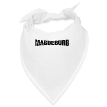 Magdeburg - Bandana - Weiß - Vorne