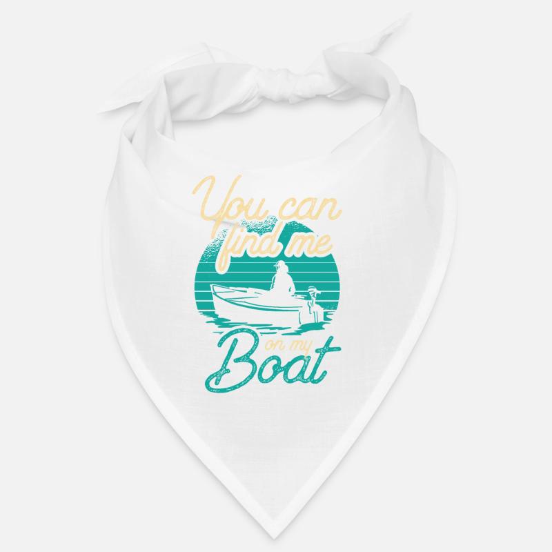 Vous pouvez me trouver sur mon bateau de navigation de plaisance Bandana