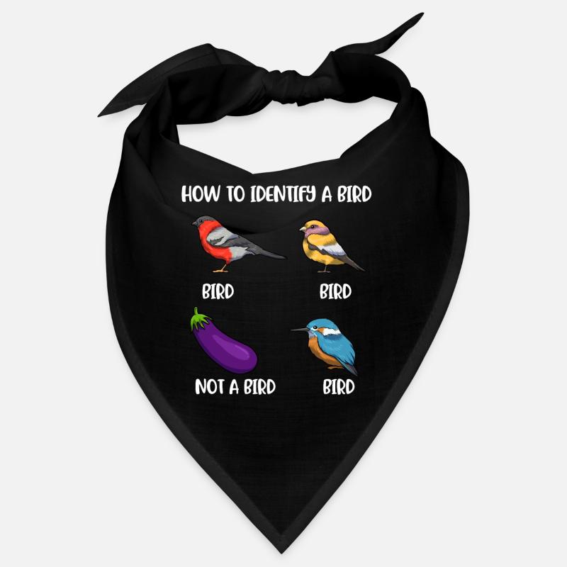 How To Identify A Bird Bird Gift Bandana