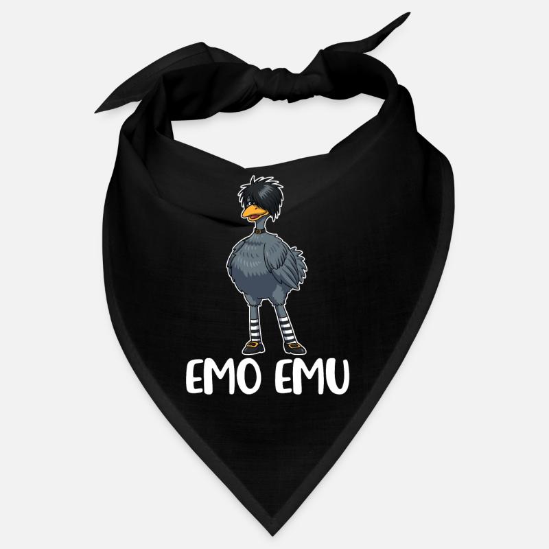 Emo Emu Bird Gift Bandana