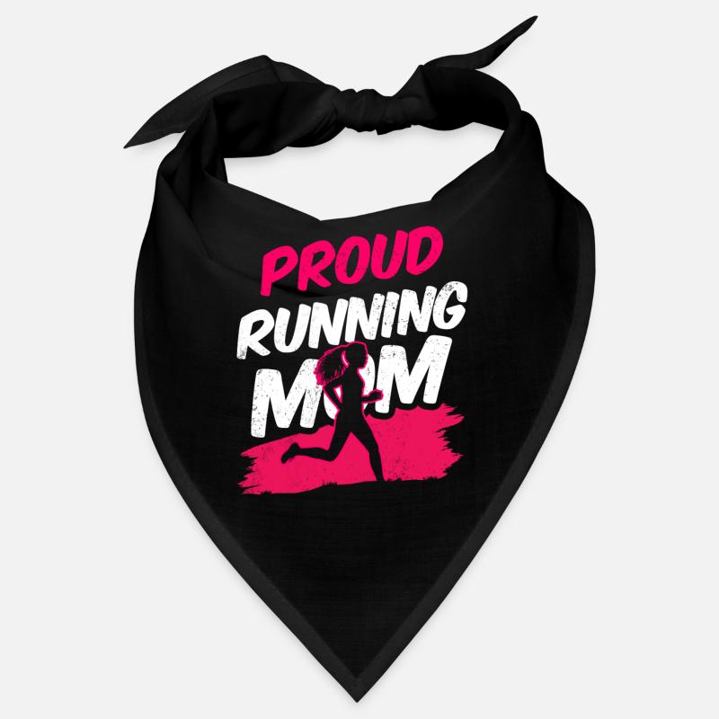 Fière coureuse Maman Jogging Mère Running Bandana