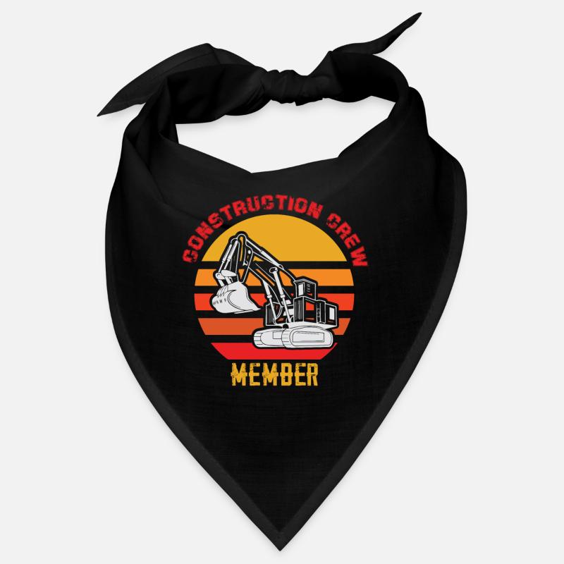 Construction worker Excavator construction crew Bandana