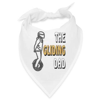 MANN EINRAD THE GLIDING DAD - Bandana - Weiß - Vorne