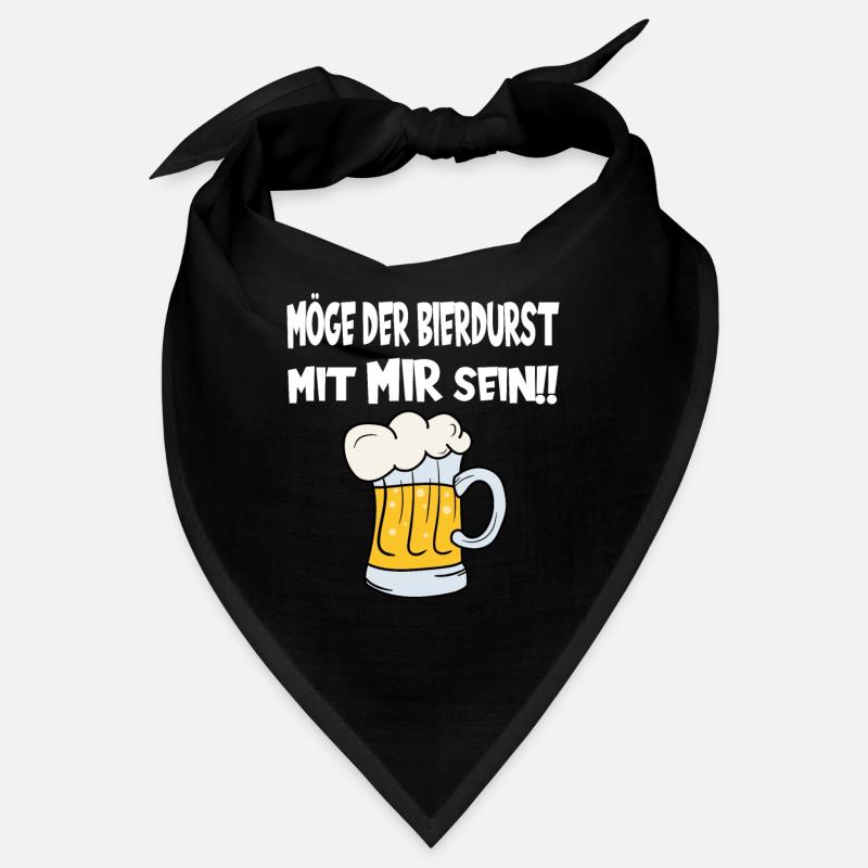 Möge der Bierdurst mit mir sein! Biertrinker Bierf Bandana