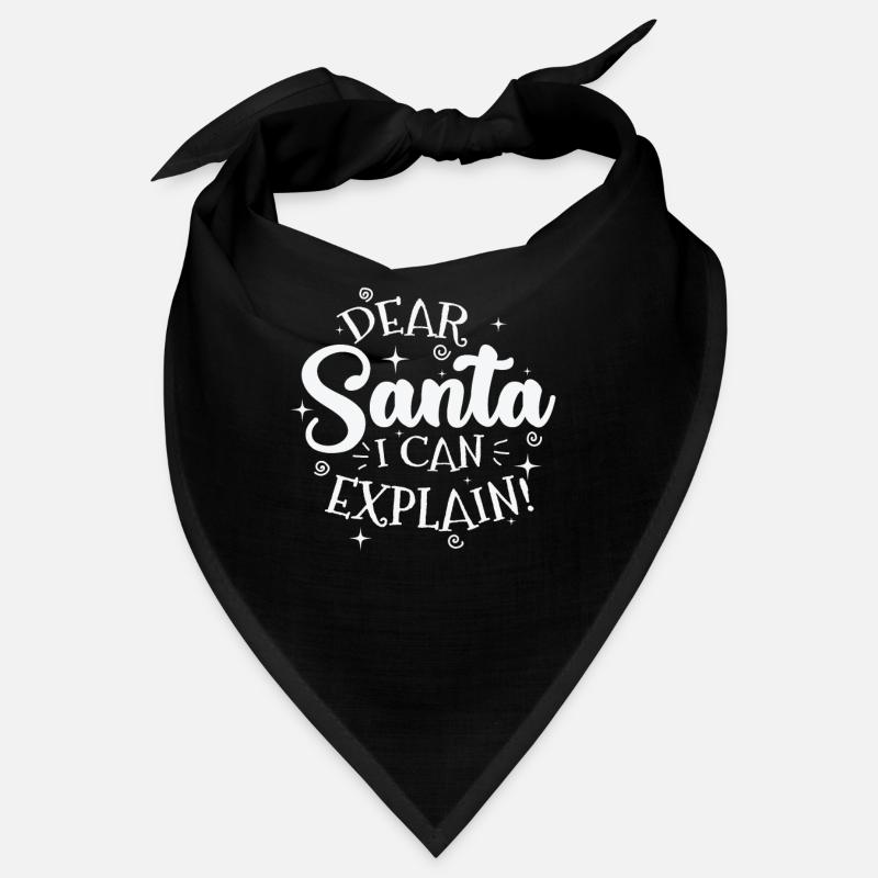 Dear Santa I can explain Christmas Bandana