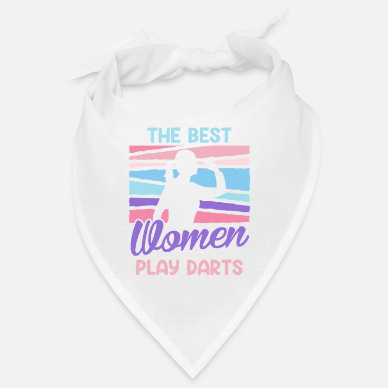 Grandes femmes Fléchettes Dames Fléchettes Accessoires Fléchettes Bandana