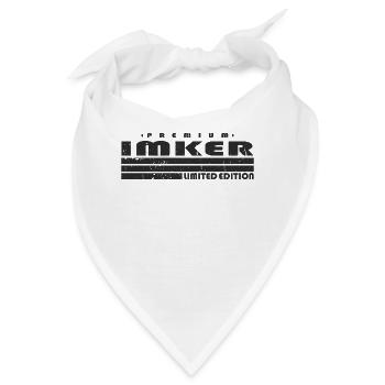 Imker Limited Edition Bienen Lustiges Imkerei - Bandana - Weiß - Vorne