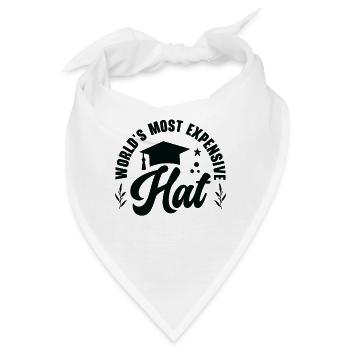Abschlussfeier für Studenten Grad Student - Bandana - Weiß - Vorne