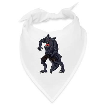 Werwolf - Bandana - Weiß - Vorne