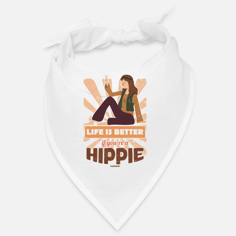 Das Leben als Hippie ist besser Bandana