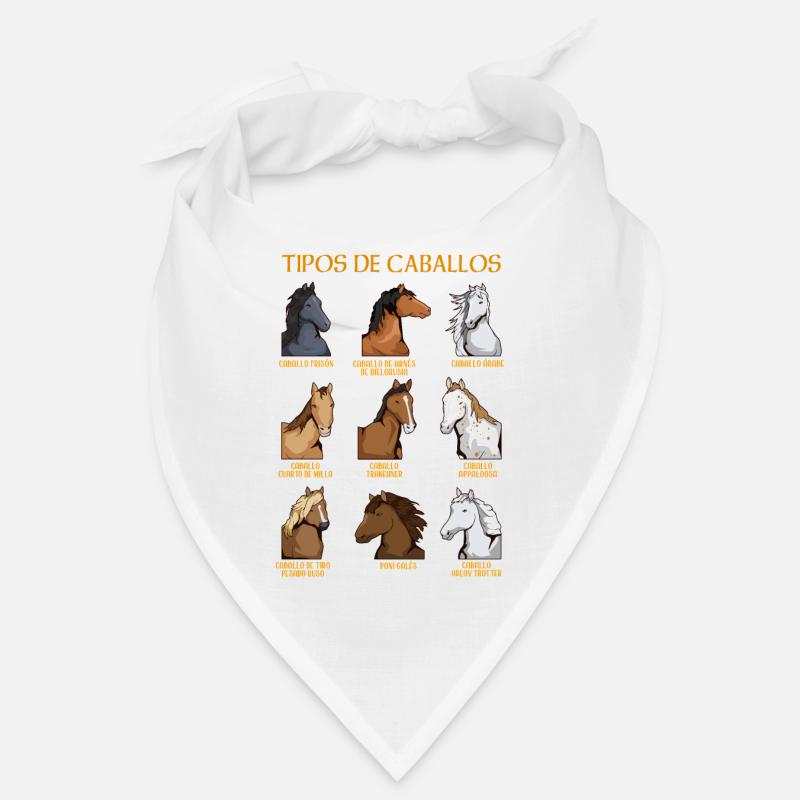 Arten von Pferden Spanisches Reiten Bandana