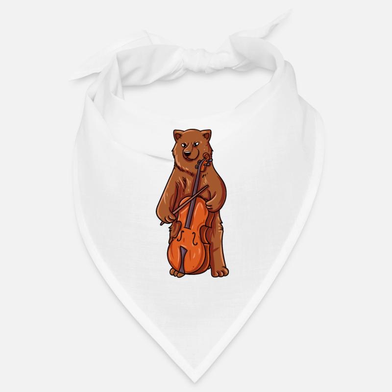 Playing the cello Bandana