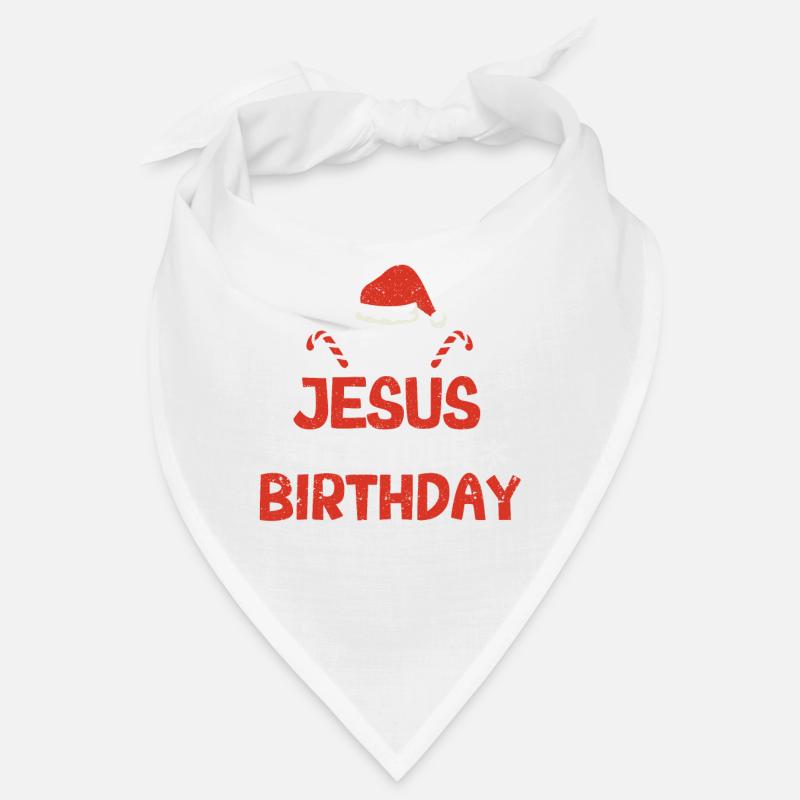 Christian Religious Christmas PJs Go Jesus Its Bandana