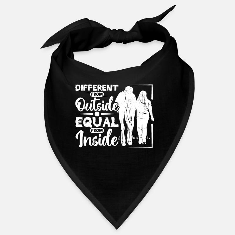Different from outside equal from inside Bandana