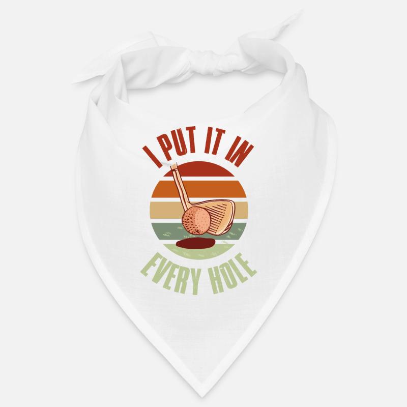Je l’ai mis dans chaque cadeau de golf de golf de trou Bandana